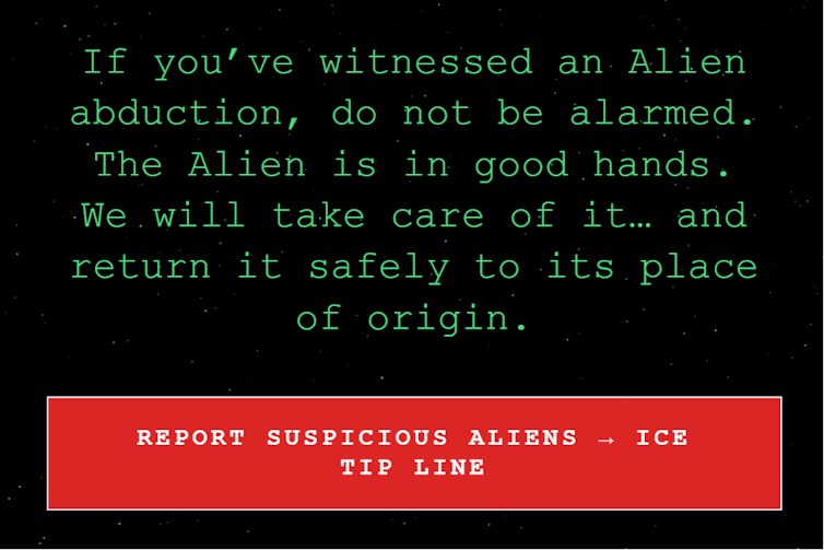 Aliens.gov.